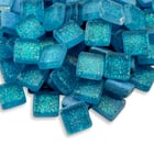 glitter tile, tiny glass tile, glitter babies, Mini tile,  mosaic, 501, Fuchsia, , Mosaic