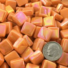 Sweetie Gloss SGL18 Iridized Coral - Iridized Glass Tile