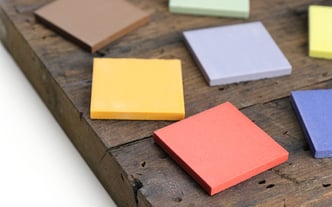 Color Blocks Unglazed Porcelain Key details about this product