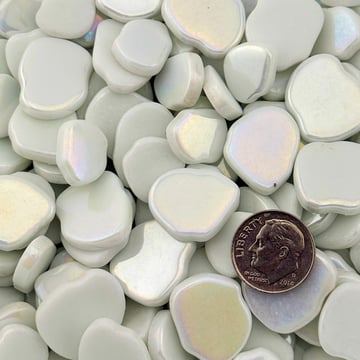 Sweetie Iridized Florets - FL100L White