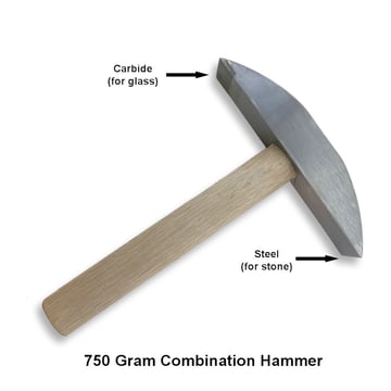 Combination Mosaic Hammer - 750 Gram