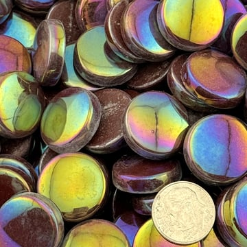 Penny Rounds SRL-35 Iridized Sienna