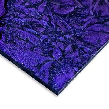 Blue Violet Sparkle Van Gogh - Mini Sheet 3" x 4" 
