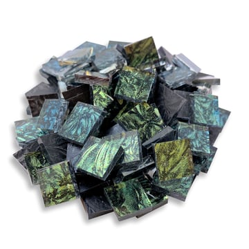 Green Sparkle Van Gogh Tile