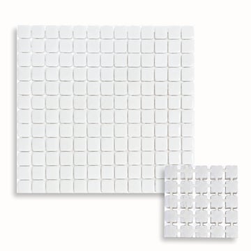 Special Purchase - 1/2" White Glass Tile