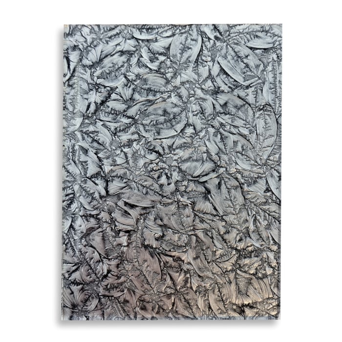 Silver Van Gogh Tile - Mini Sheet 3" x 4" 