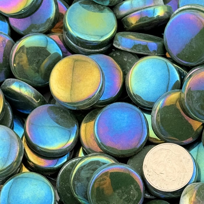Penny Rounds - SRL-44 Iridized Green