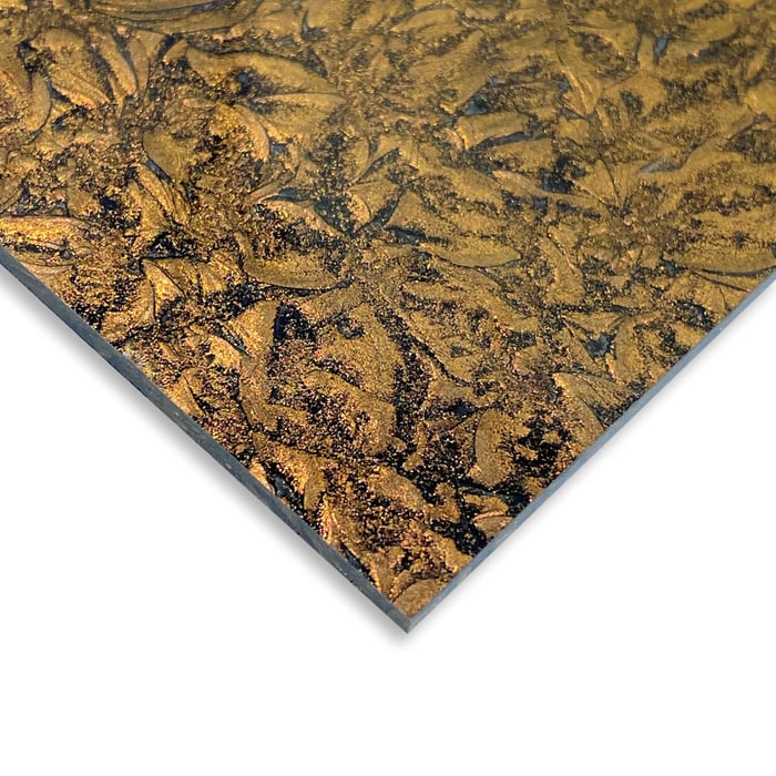 Copper Sparkle Van Gogh - Mini Sheet 3" x 4" 