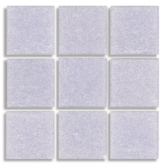 Glass Mosaic Tiles 25 Tiles 3/4 inch PURPLE Vitreous 
